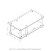 Furinno Just No Tools Mid TV Stand for TV up to 31 Inch - Thumbnail Image 2