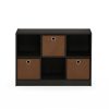 Furinno Basic 3x2 Bookcase Storage w/Bins - Thumbnail Image 3