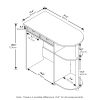 Furinno Go Green Home Laptop Notebook Computer Desk/Table - Thumbnail Image 2