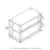 Furinno Turn-S-Tube 3-Tier Shoe Rack - Thumbnail Image 2