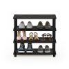 Furinno Turn-S-Tube 4-Tier Shoe Rack - Thumbnail Image 3