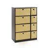 Furinno Econ Storage Organizer Cabinet w/Bins - Thumbnail Image 1