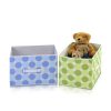 Furinno Laci Dot Design Non-Woven Fabric Soft Storage Organizer, Blue - Thumbnail Image 4