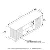 Furinno Econ Entertainment Center w/Storage Bins for TV up to 48 Inch - Thumbnail Image 2