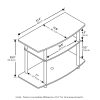 Furinno Turn-N-Tube No Tools 3-Tier TV Stands for TV up to 32 Inch - Thumbnail Image 2