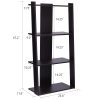 Furinno Hidup Tropika Tall Ladder Shelf - Thumbnail Image 3