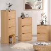 Furinno Pasir 3-Tier Bookcase with Door w/out Handle - Thumbnail Image 5