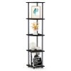 Furinno Turn-N-Tube 5 Tier Corner Display Rack Multipurpose Shelving Unit - Thumbnail Image 4