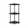 Furinno Turn-N-Tube 3-Tier Corner Display Rack Multipurpose Shelving Unit - Thumbnail Image 1