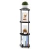 Furinno Turn-N-Tube 4-Tier Corner Display Rack Multipurpose Shelving Unit - Thumbnail Image 5