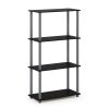 Furinno Turn-N-Tube 4-Tier Multipurpose Shelf Display Rack - Thumbnail Image 1