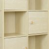 Furinno Pasir 4-Tier Shelf w/4 Door/Round Handle - Thumbnail Image 4