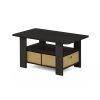 Furinno Andrey Coffee Table with Bin Drawer - Thumbnail Image 1