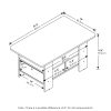 Furinno Andrey Coffee Table with Bin Drawer - Thumbnail Image 2