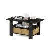 Furinno Andrey Coffee Table with Bin Drawer - Thumbnail Image 4
