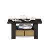 Furinno Andrey Coffee Table with Bin Drawer - Thumbnail Image 5