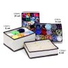 Furinno Non-Woven Fabric 4x6 Soft Storage Organizer, Ivory w/Mid Brown Trim - Thumbnail Image 4