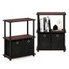 Furinno Go Green 3-Tier 2-Bins Multipurpose Storage Shelf - Thumbnail Image 1