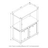 Furinno Go Green 3-Tier 2-Bins Multipurpose Storage Shelf - Thumbnail Image 2