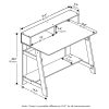 Furinno Simplistic A Frame Computer Desk - Thumbnail Image 2