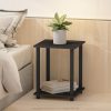 Furinno Turn-N-Tube Simplistic End Table - Thumbnail Image 7