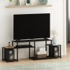 Furinno Turn-N-Tube Handel TV Stand for TV up to 55 Inch - Thumbnail Image 6