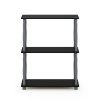 Furinno Turn-N-Tube 3-Tier Compact Multipurpose Shelf Display Rack with Classic Tube - Thumbnail Image 3