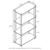 Furinno Turn-S-Tube 4-Tier Multipurpose Shelf Display Rack with Square Tube - Thumbnail Image 2