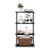 Furinno Turn-S-Tube 4-Tier Multipurpose Shelf Display Rack with Square Tube - Thumbnail Image 5