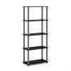 Furinno Turn-S-Tube 5-Tier Multipurpose Shelf Display Rack with Square Tubes - Thumbnail Image 1