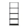 Furinno Turn-S-Tube 5-Tier Multipurpose Shelf Display Rack with Square Tubes - Thumbnail Image 3