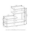 Furinno Turn-N-Tube 3-Tier Side Display Rack - Thumbnail Image 2