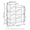 Furinno Turn-N-Tube 6-Tier Accent Display Rack - Thumbnail Image 2