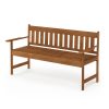 Furinno Tioman Outdoor Hardwood Occasional Bench - Thumbnail Image 1