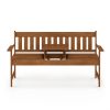 Furinno Tioman Outdoor Hardwood Occasional Bench - Thumbnail Image 5