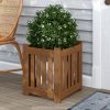 Furinno Tioman Hardwood Outdoor Lifestyle Flowerbox - Thumbnail Image 7
