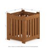 Furinno Tioman Hardwood Outdoor Lifestyle Flowerbox - Thumbnail Image 2