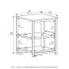 Furinno Camnus Modern Living End Table - Thumbnail Image 2