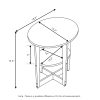 Furinno JAYA Oval End Table - Thumbnail Image 2