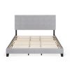 Furinno Laval Button Tufted Bed Frame - Thumbnail Image 3