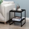 Furinno Camnus Modern Living 2-Tier End Table - Thumbnail Image 6