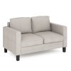 Furinno Bayonne Modern Upholstered Loveseat - Thumbnail Image 1