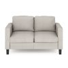 Furinno Bayonne Modern Upholstered Loveseat - Thumbnail Image 3