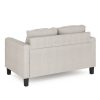 Furinno Bayonne Modern Upholstered Loveseat - Thumbnail Image 4