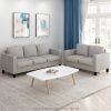 Furinno Bayonne Modern Upholstered 3-Seater Sofa - Thumbnail Image 7