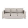 Furinno Bayonne Modern Upholstered 3-Seater Sofa - Thumbnail Image 3