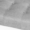 Furinno Laval Button Tufted Ottoman Bench - Thumbnail Image 7