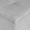 Furinno Laval Single Row Tufted Storage Ottoman Bench - Thumbnail Image 8