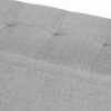 Furinno Laval Single Row Tufted Storage Ottoman Bench - Thumbnail Image 9