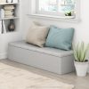 Furinno Laval Single Row Tufted Storage Ottoman Bench - Thumbnail Image 7